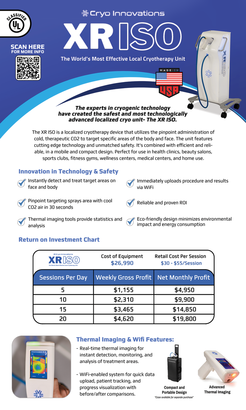 Cryo Innovation XR ISO Localized Cryotherapy Machine
