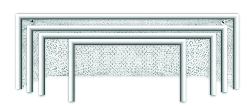 World Class 40 Round Aluminum Soccer Goal