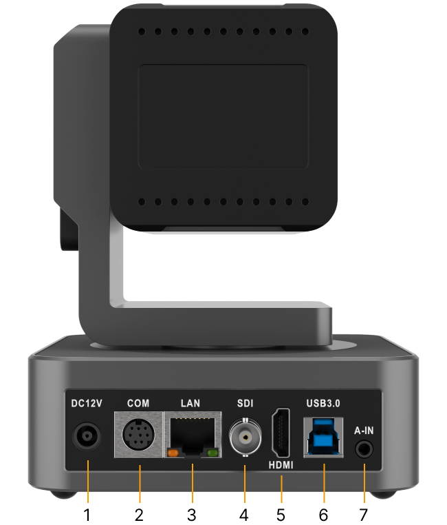 EVS Pro HD PTZ 1080P 20X Remote Camera