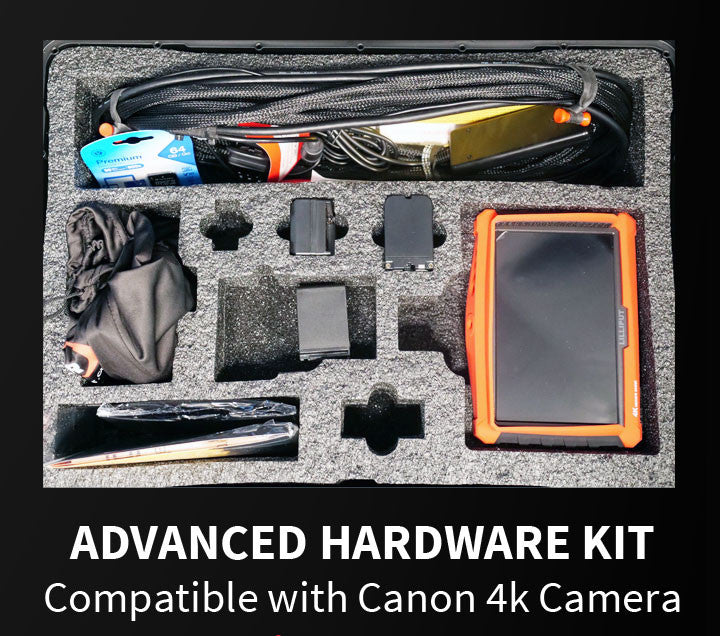 Advanced End Zone Hardware Kit without Camera - (Canon compatible Camera) 25'