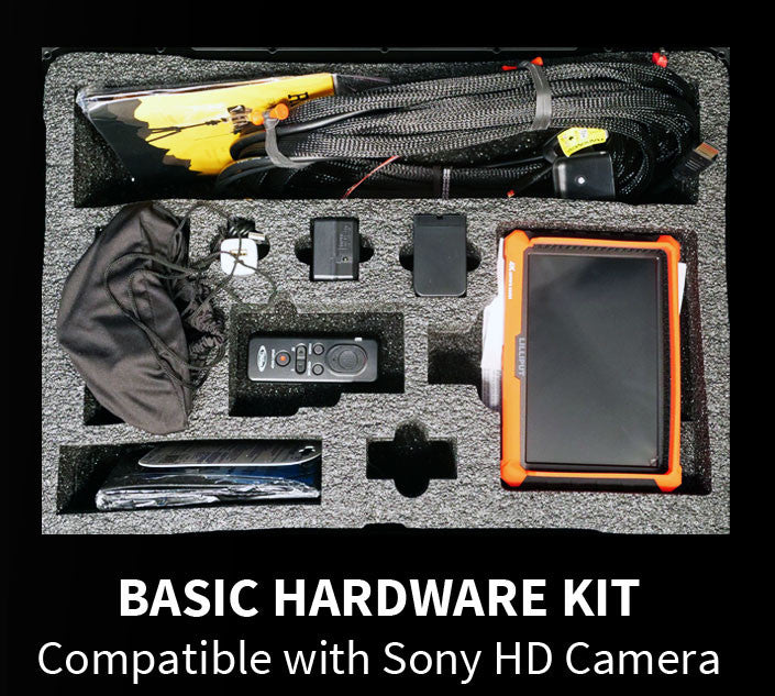 Basic End Zone Hardware Kit without Camera (Sony compatible) – 25′
